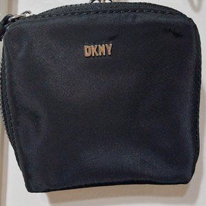 DKNY Clip On Mini Bag Coin Purse Pouch Black